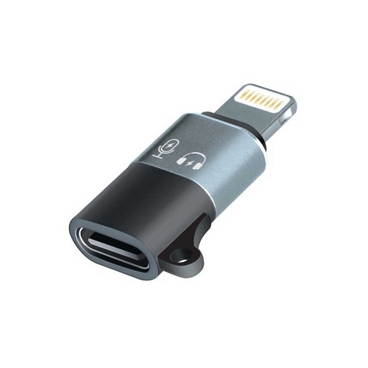 Usb-C To Lightning Otg Audio Adapter For Mic & Phone