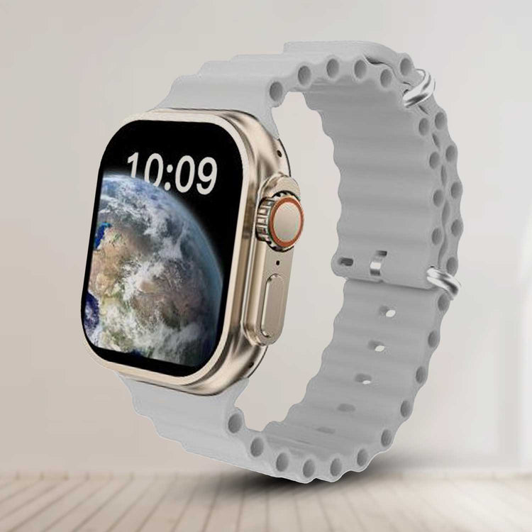 T10 ULTRA 2 SMART WATCHES 2.19 INCH 49MM STRAPS BT CALL WITH HIWATCHPRO APP (GREY)