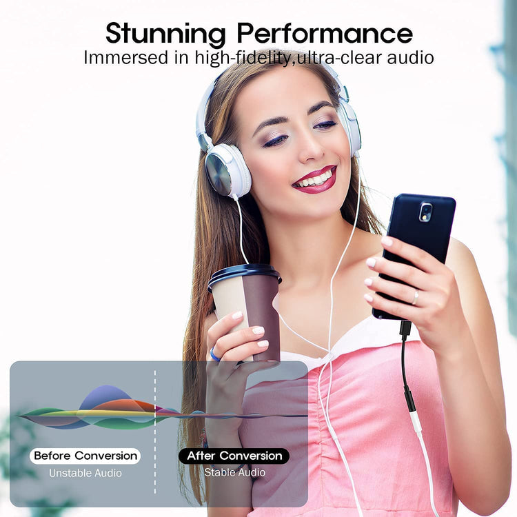 USB TYPE-C to 3.5 mm Headphone Jack Adapter