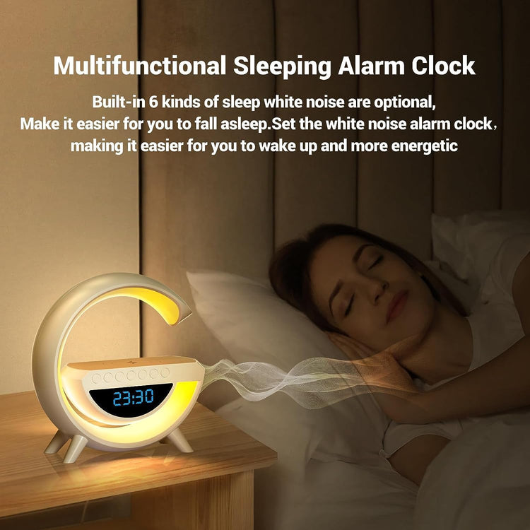BT3401 LED WIRELESS PHONE CHARGER BLUETOOTH SPEAKER