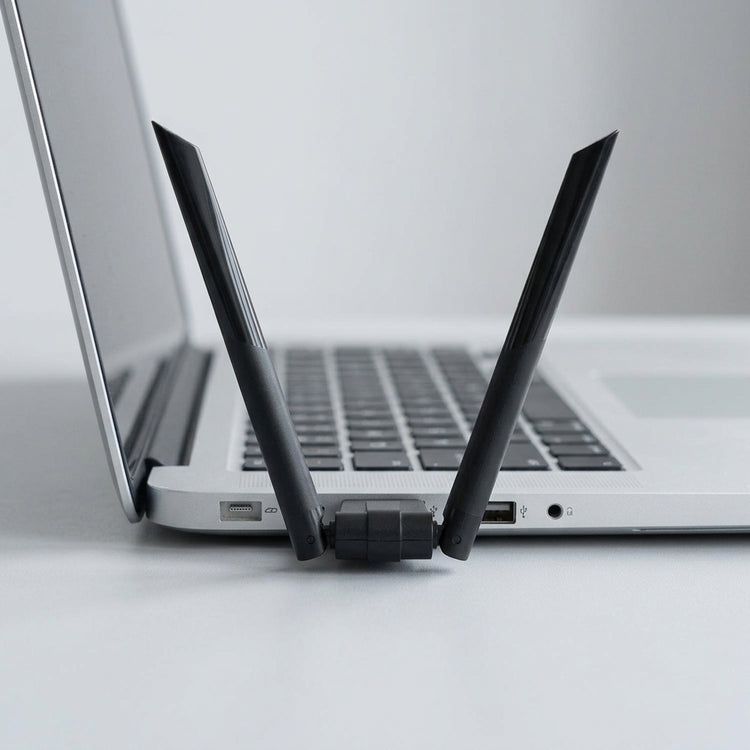 Speed-x Alfa W136 3dbi Rtl 8192 Dual Antena Wifi Usb Adapter 300 Mbps