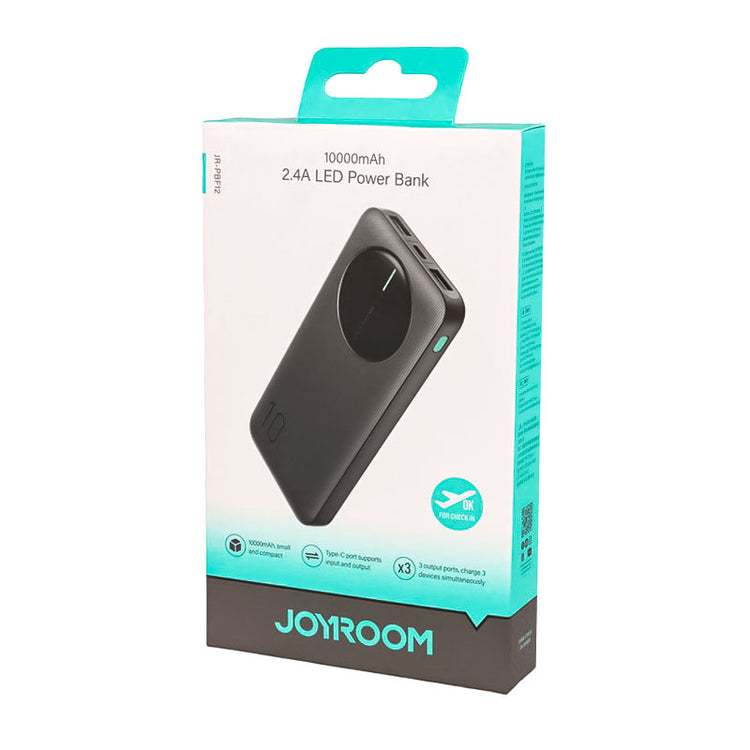 JOYROOM JR-PBF12 2.4A LED Power Bank 10000mAh