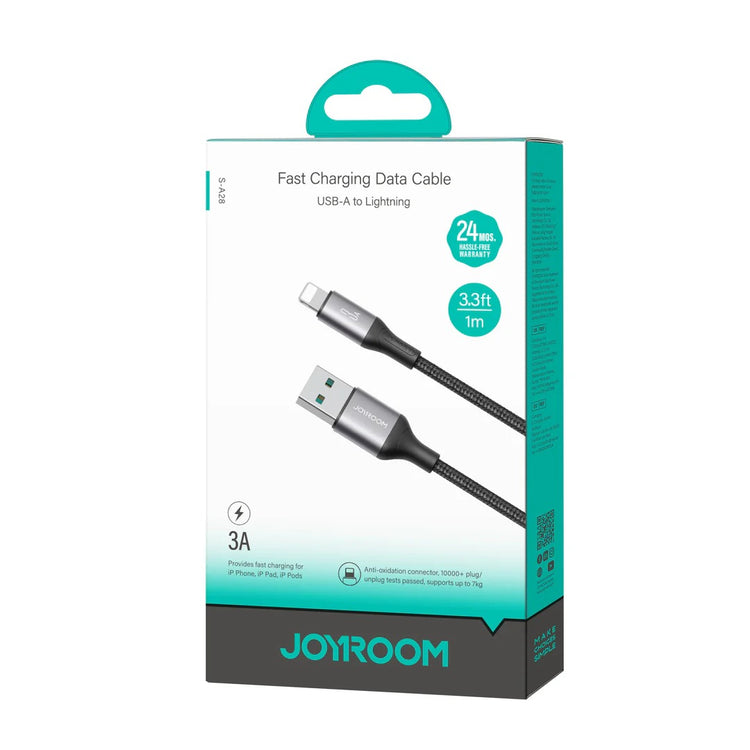 JOYROOM S-A28 60W USB-C TO USB-C FAST CHARGING CABLE 1M