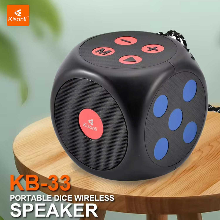 KISONLI G15 PORTABLE MOBILE MUSIC BLUETOOTH DICE MINI SPEAKER
