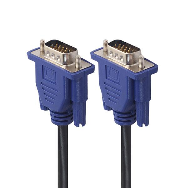 VGA CABLE MALE TO MALE 1.5M BLUE
