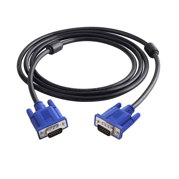 VGA CABLE MALE TO MALE 1.5M BLUE