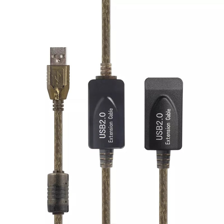 USB EXTENSION MALE TO FEMALE 2.0 WITH IC (IMPORTED CABLE) 10M