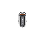 SPEED-X SX-C41 MINI 48W PD + QC DUAL-PORT ALUMINIUM CAR CHARGER