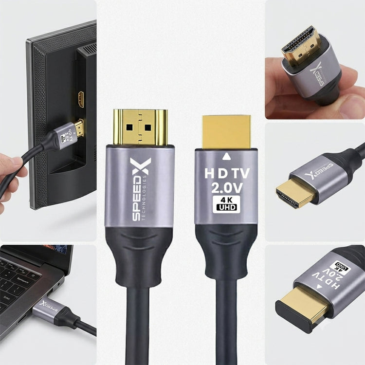 Speed-X 2.0V HDMI Premium cable Ultra HD 4k 1.5m