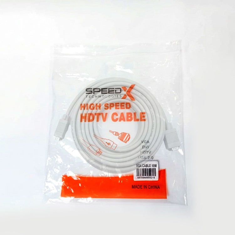 vga cable male to male OD 8MM 10m