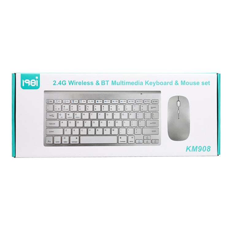 KM908 WIRELESS KEYBOARD AND MOUSE COMBO
