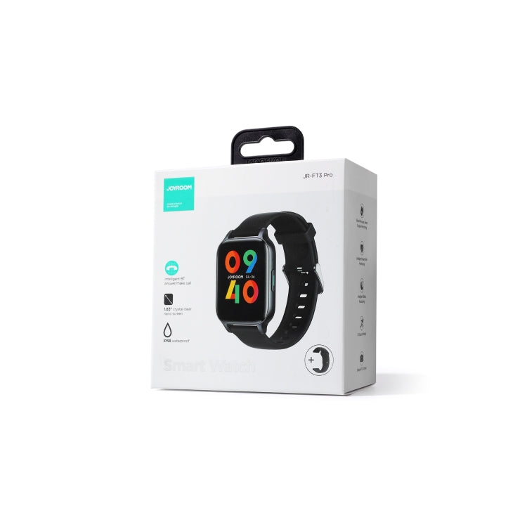 Joyroom-ft3 Pro Fit-life Series Smart Watch (answer/make Call)-dark With Smart-time Pro App Gray