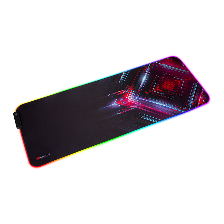 XTRIKE ME MP-606 Mouse Pad with 7 Color RGB Lighting Size 800x300x3mm