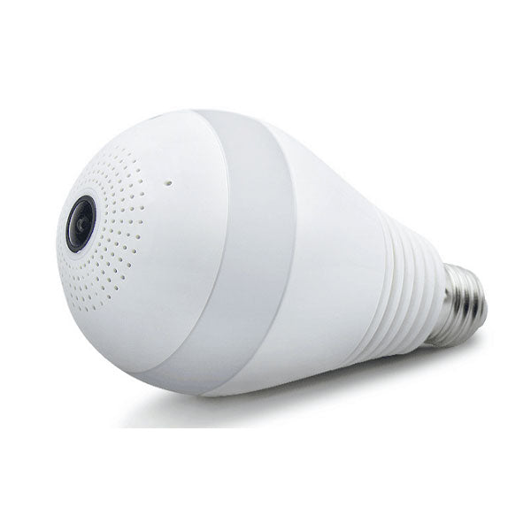 IP WIRELESS PANORAMIC BULB CAMERA 1080P HD 2MP WITH V380 PRO APP