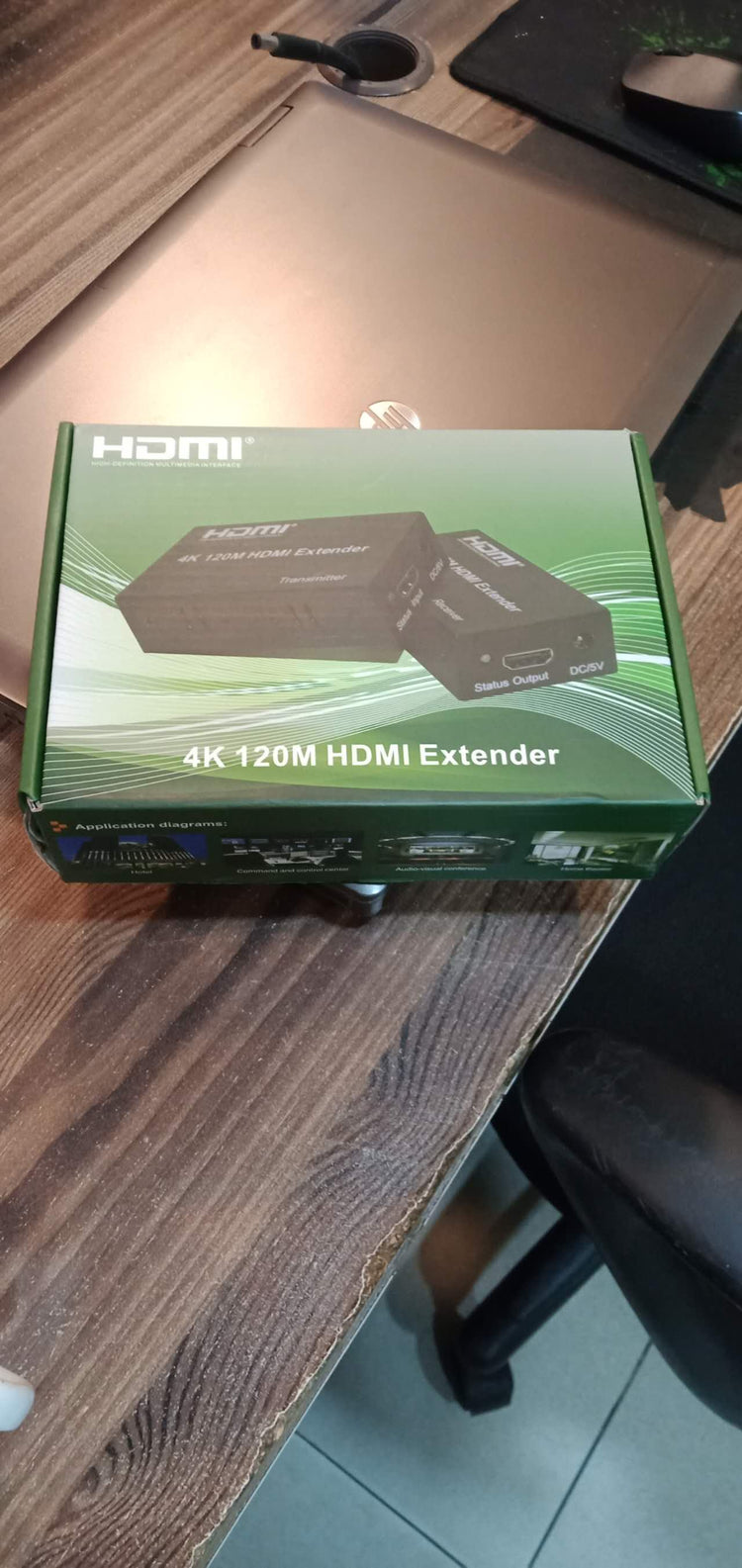 HDMI RANGE EXTENDER SINGLE LAN 120M