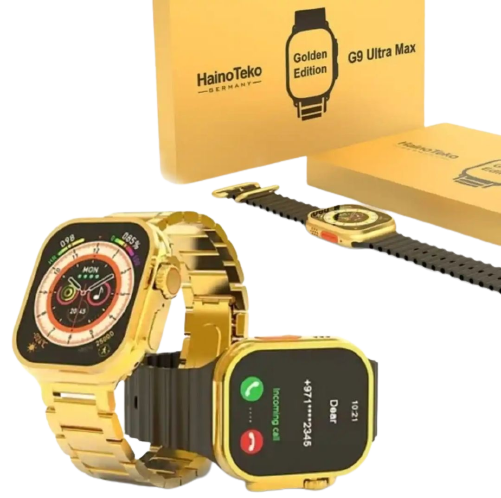 NEW G9 ULTRA PRO GOLD COLOR EDITION SERIES 9 SMART WATCH WITH QdFit Pro APP