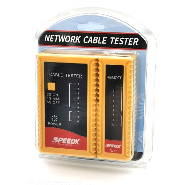 SPEEDX 368A Network Cable Tester Line Checker with LED Indicator