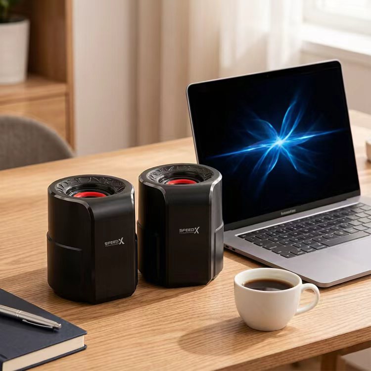 SPEED-X SX-SP01 USB PORTABLE COMPUTER SPEAKERS