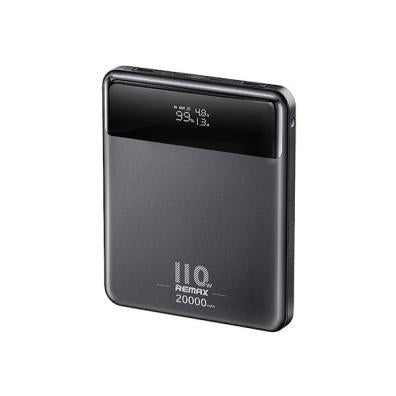 REMAX RPP-669 DINBA SERIES 110W +22.5W FOR LAPTOP AND MOBLIE FAST CHARGING POWER BANK 20000MAH