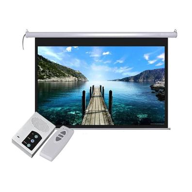 Projector Screen 120 inch Electric Motorised 6x8 Feet 4:3MW Speed-X