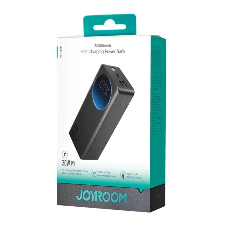 JOYROOM JR-PBF03 30W POWER BANK 30000MAH BLACK