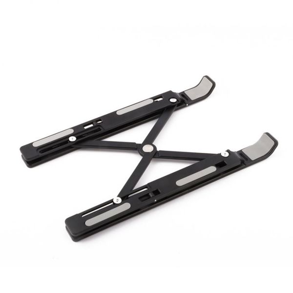 SPEED-X 18 INCH LAPTOP STAND CREATIVE FOLDING STORAGE BRACKET BLACK