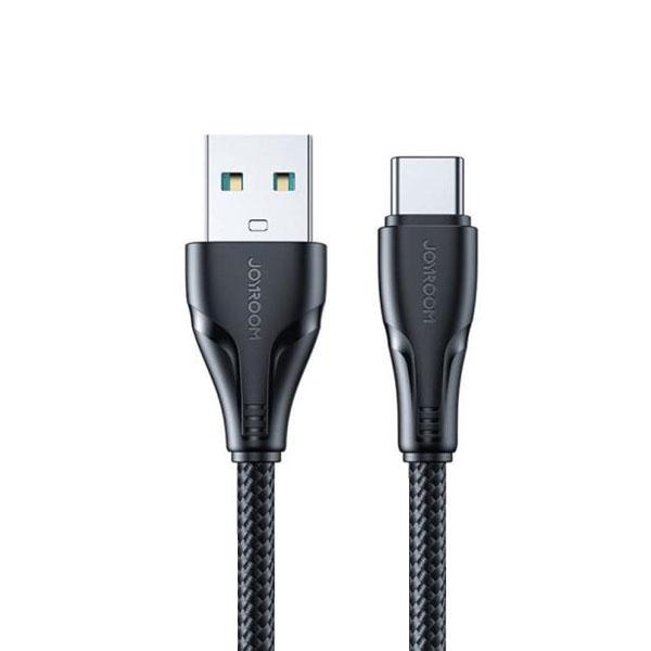 JOYROOM S-UC027A11 SURPASS SERIES 3A USB-A TO TYPE-C FAST CHARGING DATA CABLE 3M-BLACK