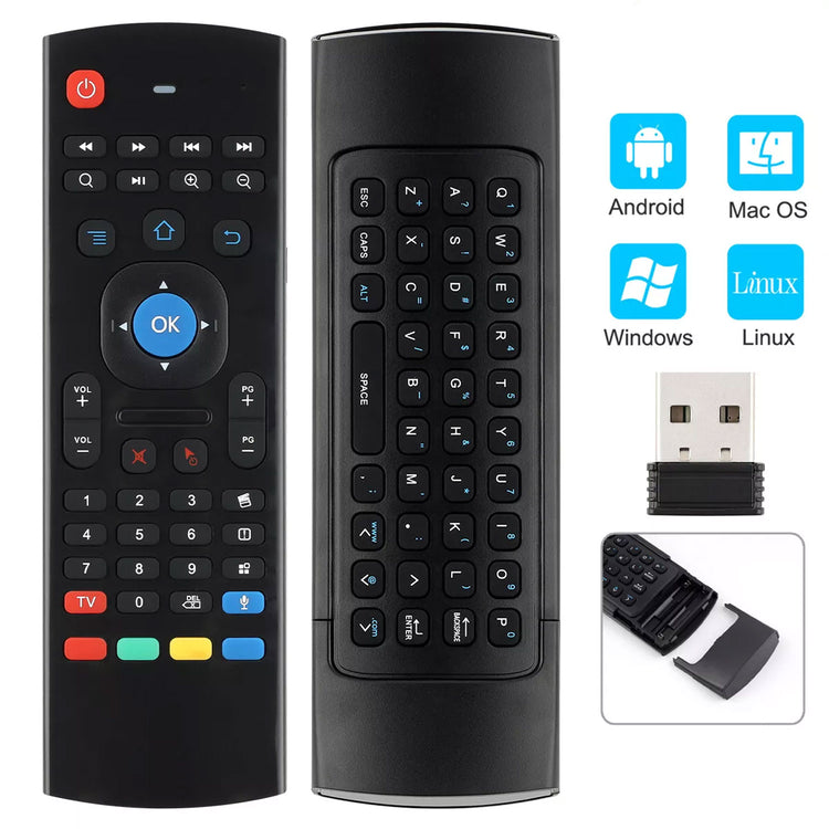 MX3 AIR MOUSE VOICE REMOTE CONTROL 2.4G FOR SMART TV