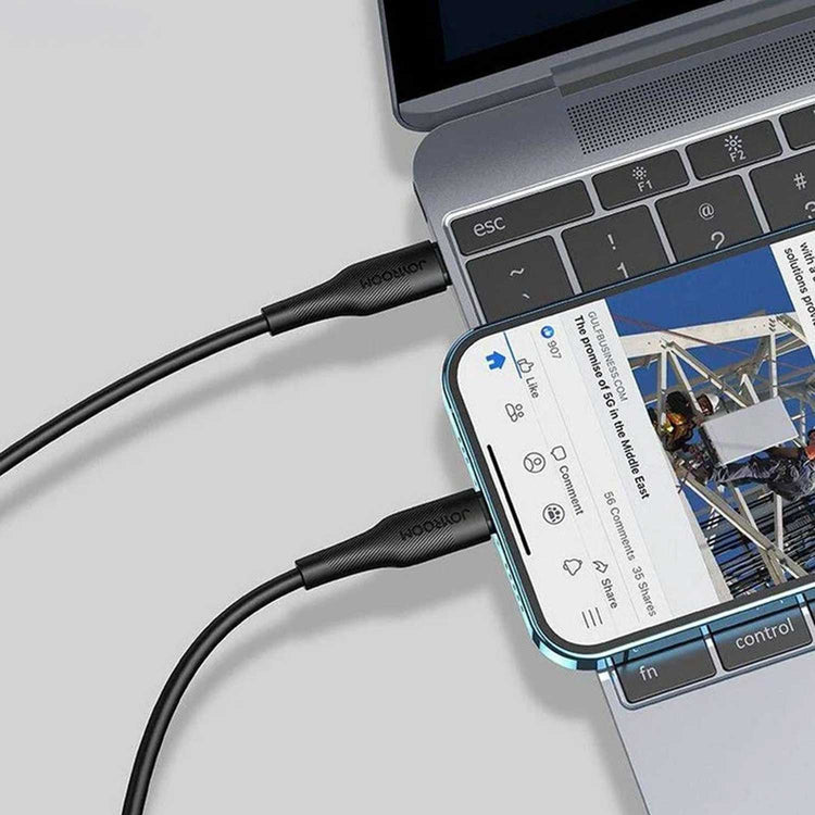 JOYROOM S-1224M3 TYPE-C TO LIGHTNING FAST CHARGING CABLE 1.2M BLACK