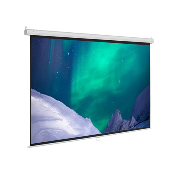 PROJECTOR SCREEN 120 INCH MANUAL 6X8 FEET 4:3MW SPEED-X (FINE QUALITY)