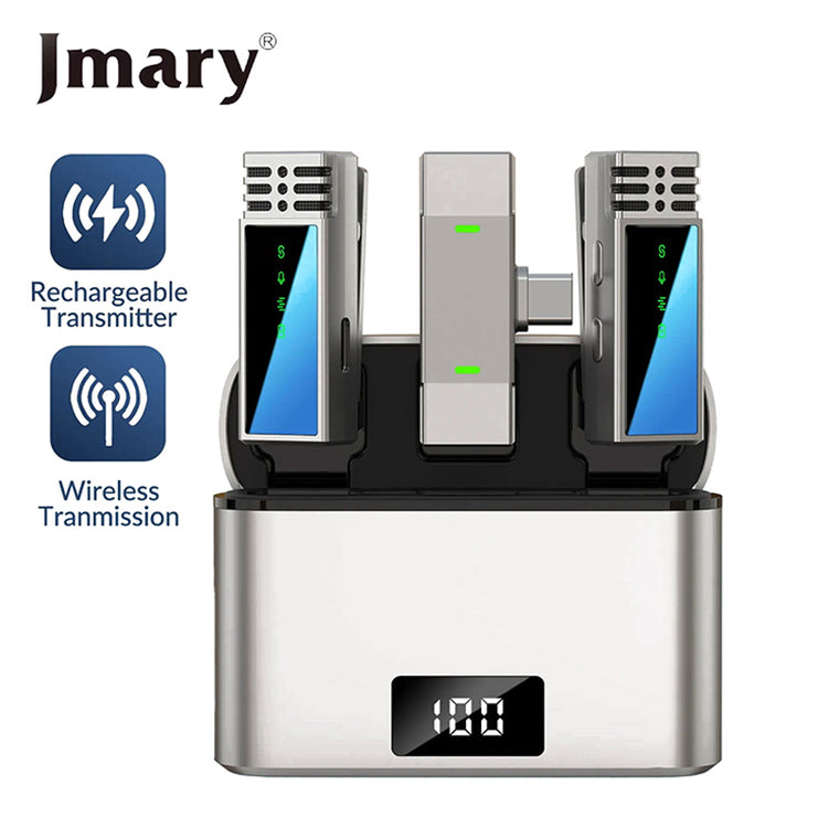 JMARY MW-15 2.4G WIRELESS MICROPHONE FOR MOBILE TYPE C