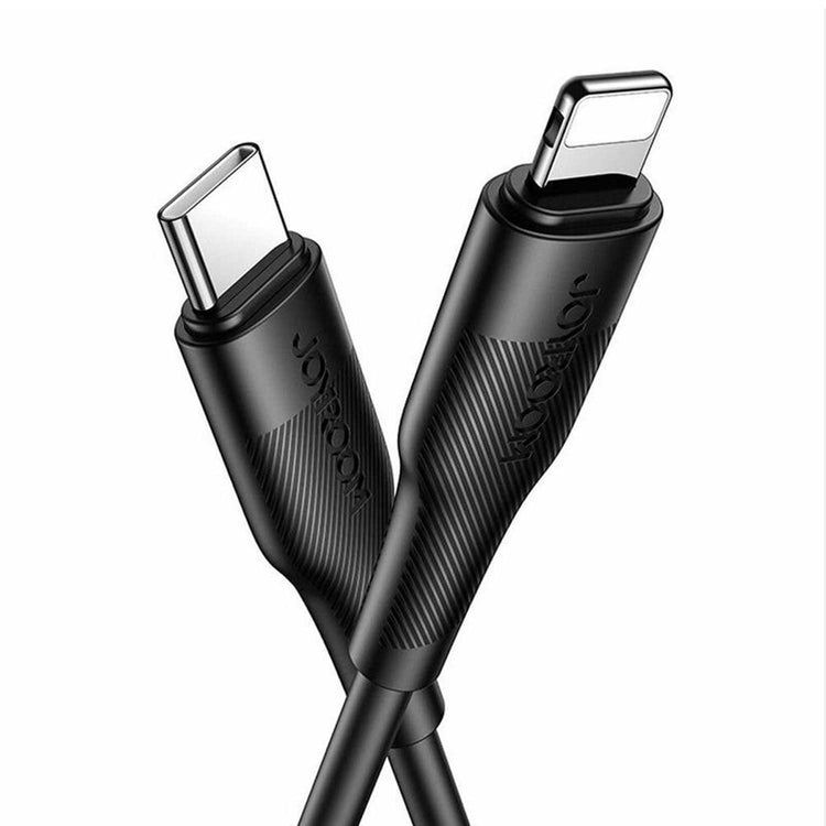 JOYROOM S-1224M3 TYPE-C TO LIGHTNING FAST CHARGING CABLE 1.2M BLACK