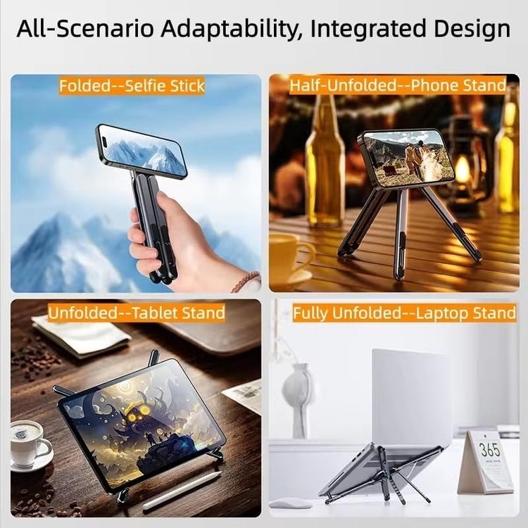 SPEEDX SX-L01 4-IN-1 MAGNETIC FOLDABLE STAND ALUMINUM ALLOY