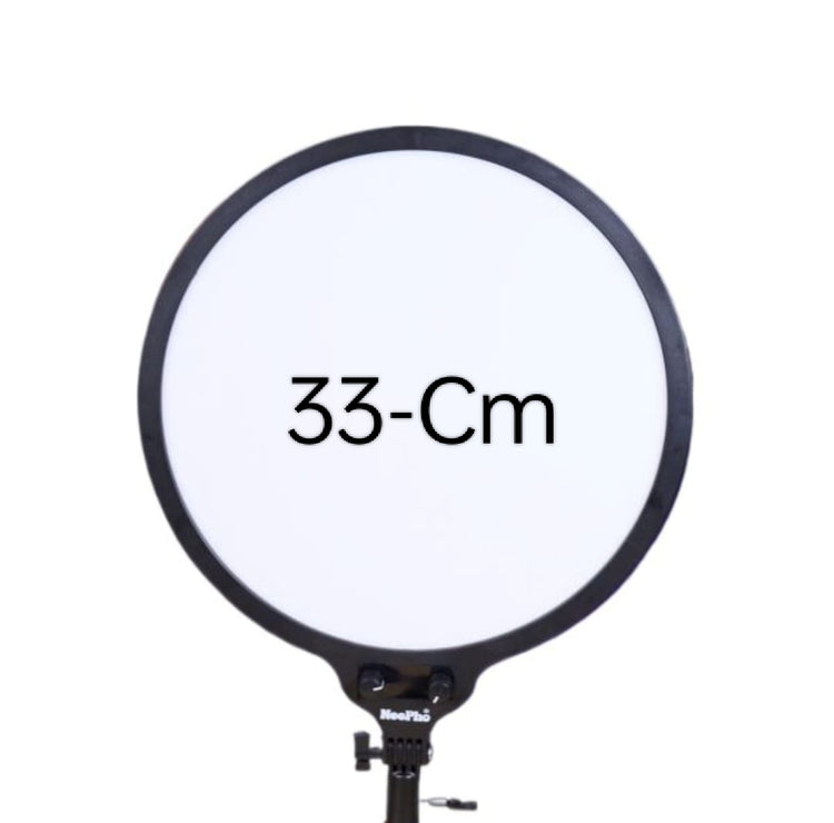 NEEPHO 33CM LED SOFT RING LIGHT WITH 360 ROTATING PAN TILT