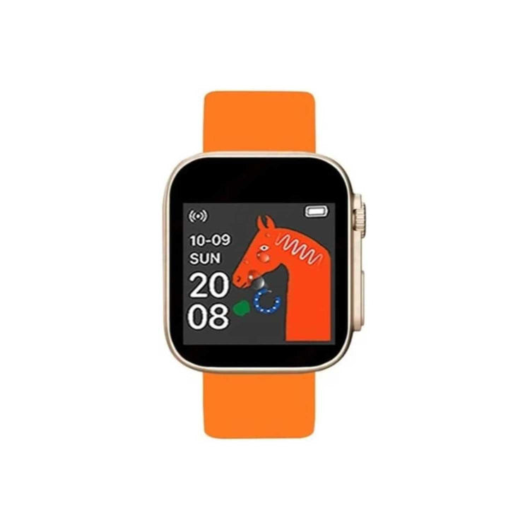 D20 ULTRA SMART WATCH HEART RATE BLOOD PRESSURE OXYGEN RELOJ INTELLIGENT SMART BRACELET WITH FITPRO APP ORANGE