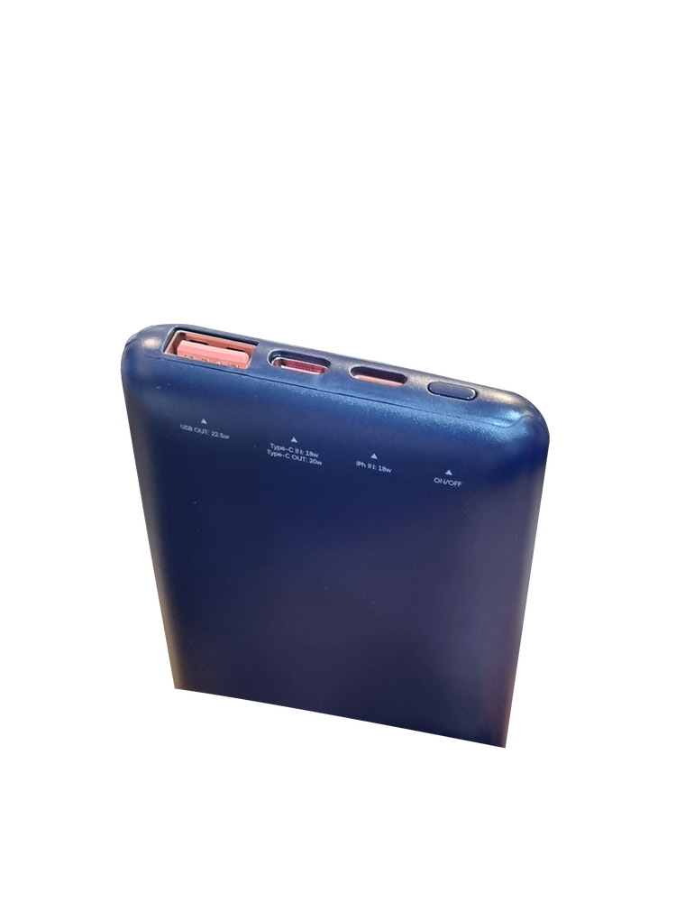 REMAX Kiyuan Series 20W+22.5W PD+QC Fast Charging Power Bank 10000mAh RPP-5 Dark Blue