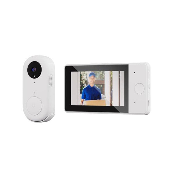 K6 4.3 Inch Wireless Digital Doorbell Front Door Camera With Two-way Intercom