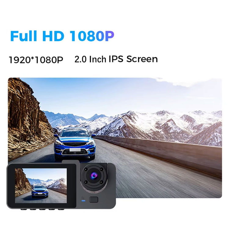 Y15 3-channels Wifi Dash Cam 1080p Hd Night Vision