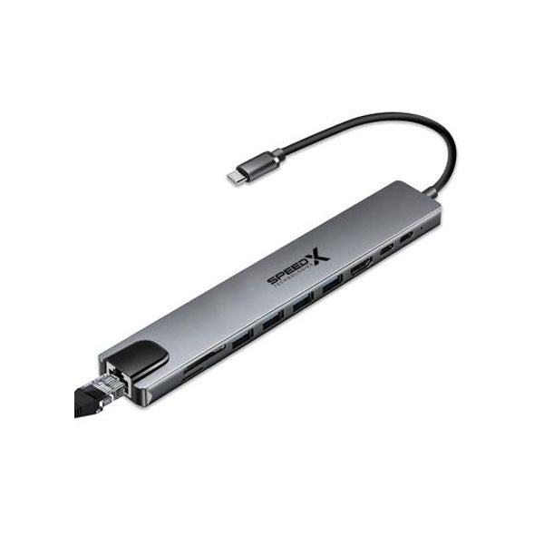 SPEED-X 10 in 1 MULTI PORT Type C HDMI 4K CONVERTER