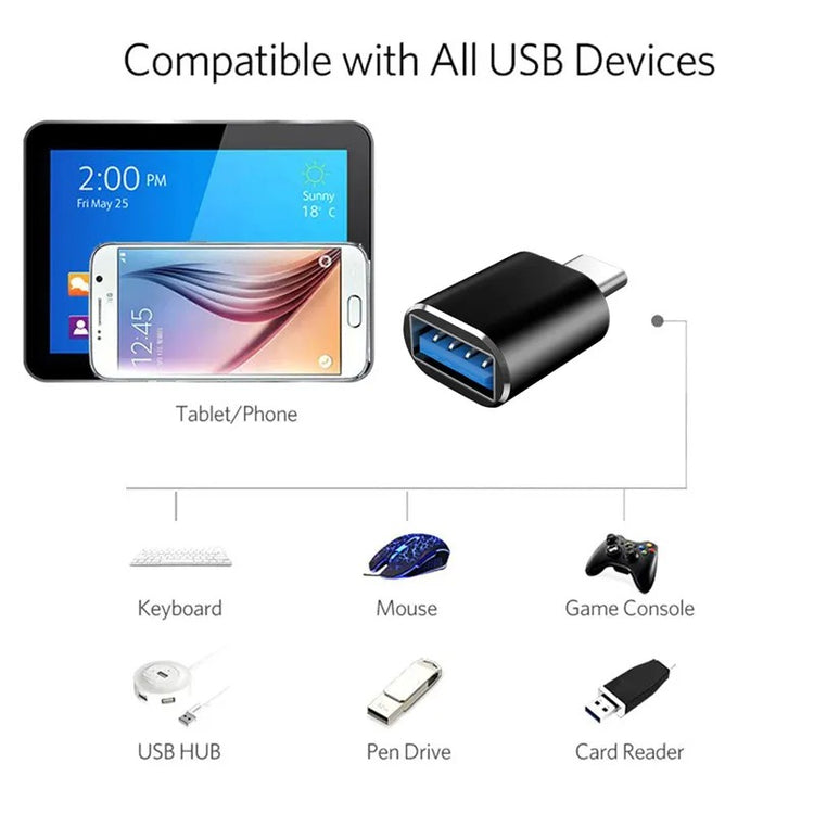 TYPE C TO USB F/MALE CONVERTOR