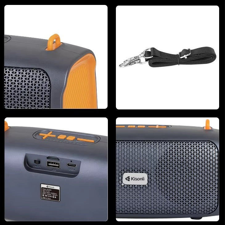 Kisonli Ks-2003 Portable Wireless Speaker 5w Outdoor Bluetooth Speaker