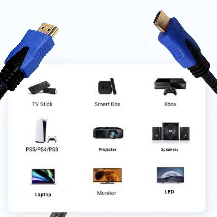 Hdmi Round Cable 3m (full Length)