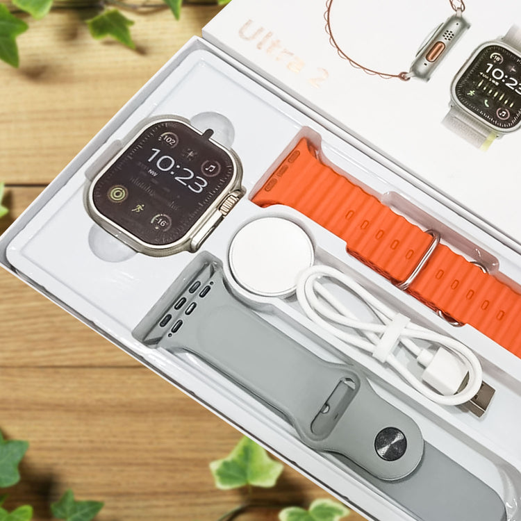 X90 ULTRA 2 SMART WATCH 49MM 2.19 INCH BIG SCREEN ORANGE