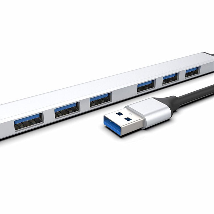 7 PORT USB 3.0 ULTRA SLIM PORTABLE HUB ALUMINUM ALLOY