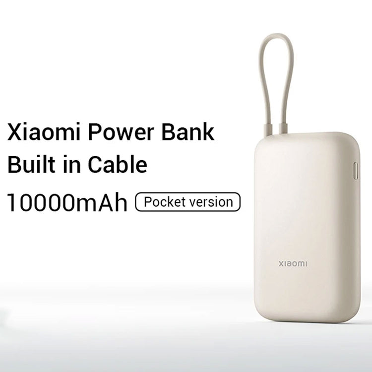 Mi Xiaomi Power Bank Pocket Edition 10000mAh  22.5W Light Coffee Colour
